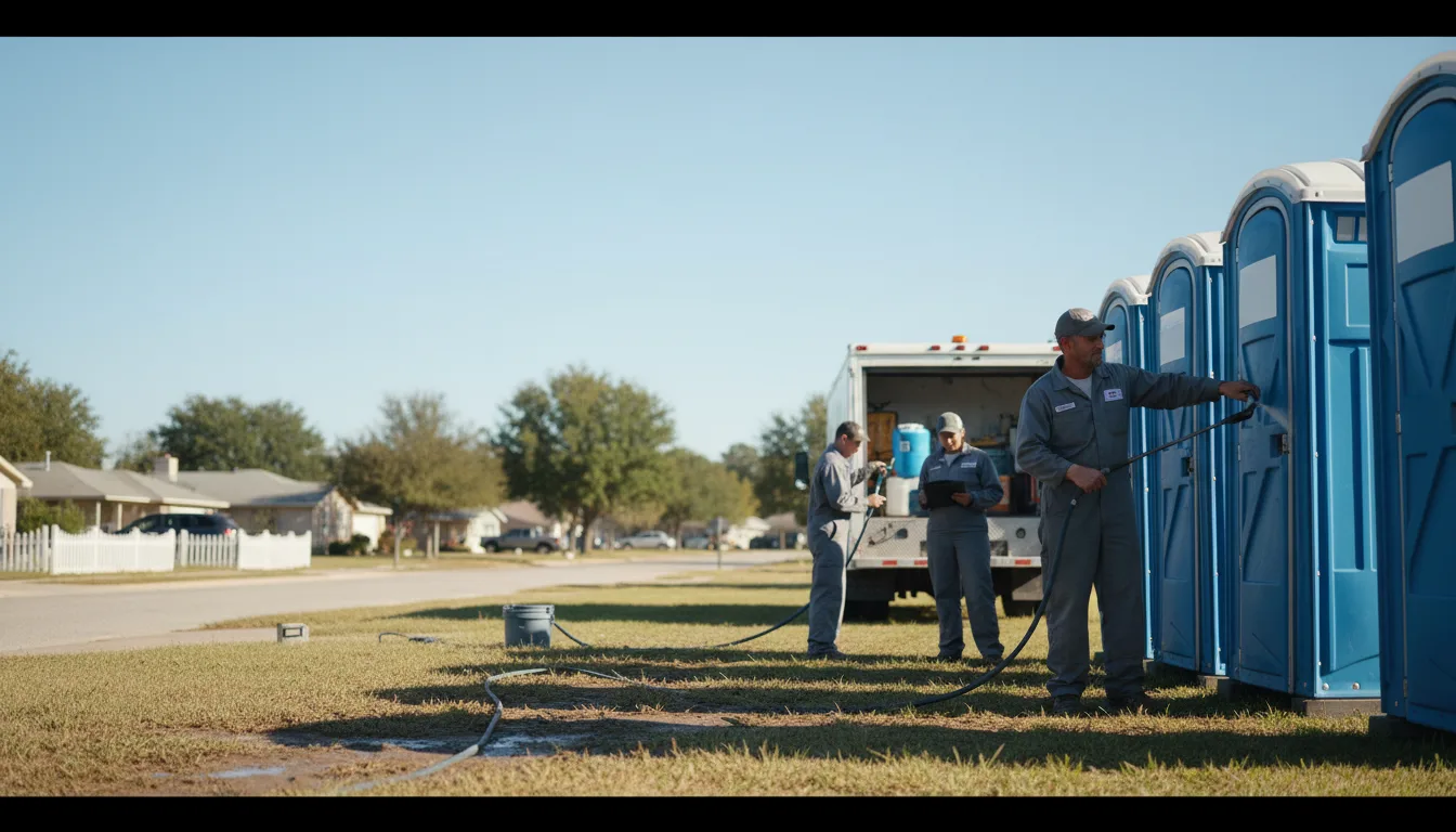 Long-Term Portable Toilet Rental in Sheldon, MO near me